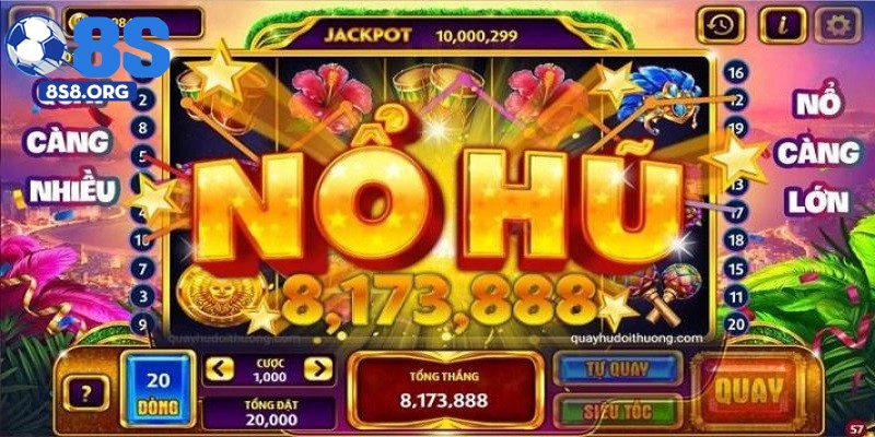 Tổng quan về nổ hũ jackpot 8S
