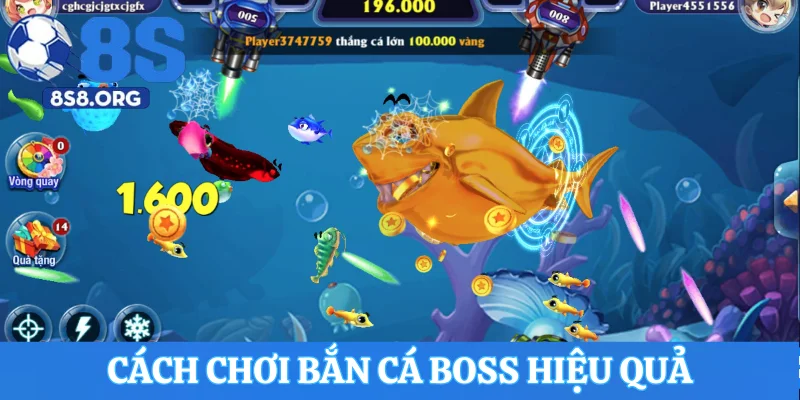 Hướng dẫn cách chơi bắn cá boss hiệu quả